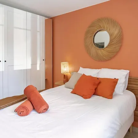 Apartment #41 Flat For 6, 3 Bdrs Parking Wifi 5mins Walk Tram T1 *