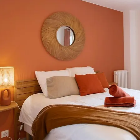 #41 Flat For 6, 3 Bdrs Parking Wifi 5mins Walk Tram T1 * ニース