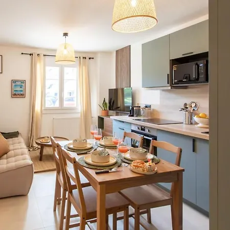 #41 Staywiz Us - Flat For 6, 3 Bdrs Parking Wifi 5mins Walk Tram T1